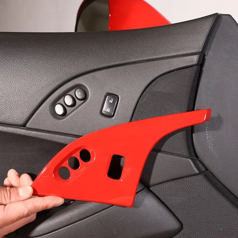 Chevrolet Corvette C6 ABS kolfiberinredningsdekal