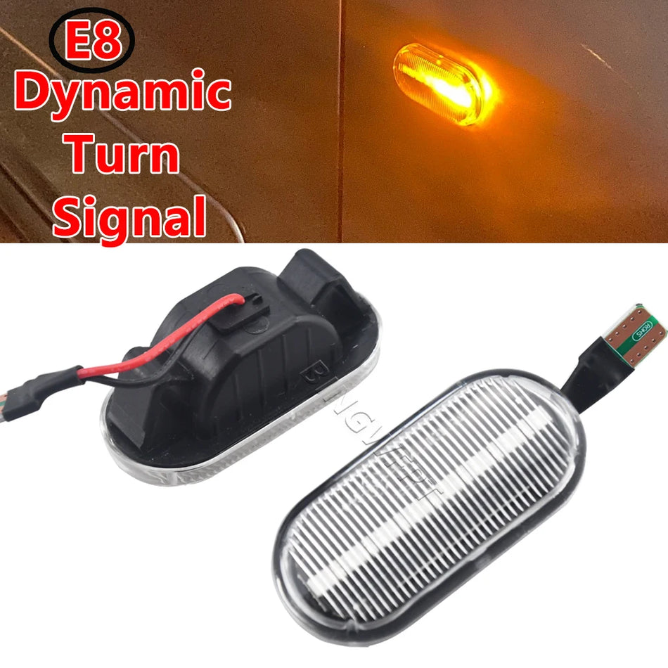 LED dinamični stranski markerji za smerne signalizacije za Nissan Tiida Micra Qashqai