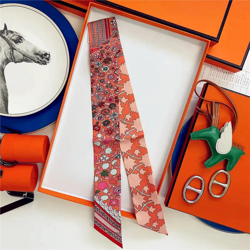 JTVOVOC Silk Scarf &ndash; Elegant Versatility for Any Outfit JZP032-03 / 5x85cm