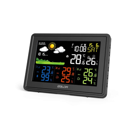 Baldr Wireless Color Weather Station &ndash; 3 Forecast Sensor