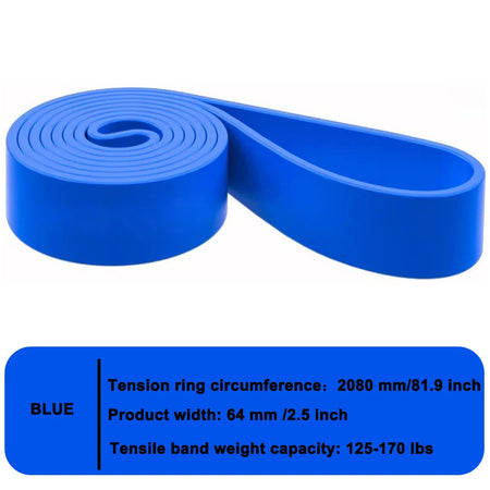 WOSWEIR FE0103 Elastic Resistance Bands - Full Body 125-170LBS-Blue