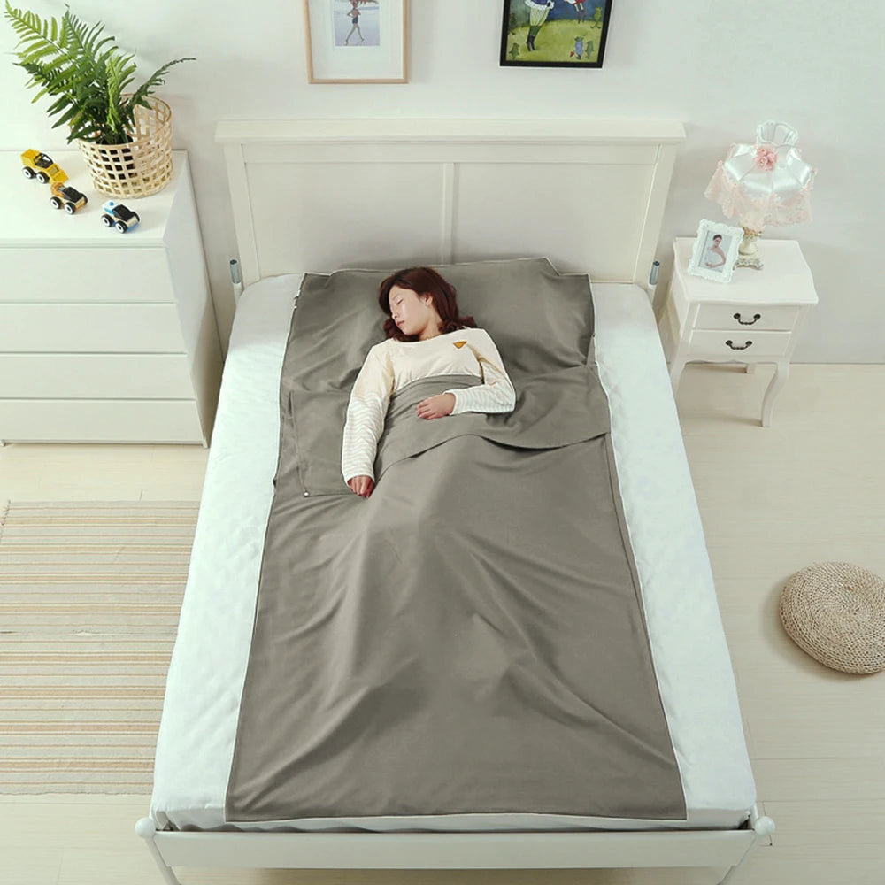 Lightweight Sleeping Bag Liner &ndash; Ultra Comfort For Travel