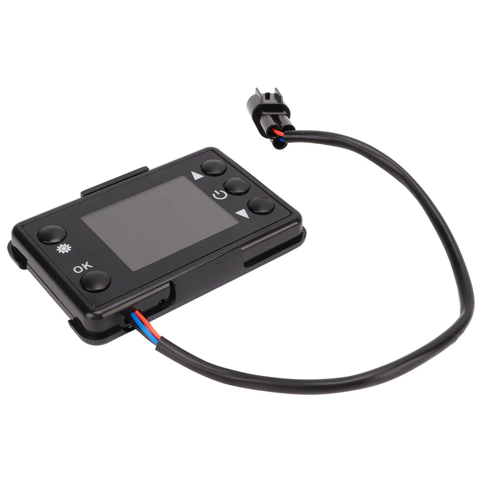 Diiselparkimisseade autodele, veokitele, laevadele LCD-monitori ja kaugjuhtimispuldiga