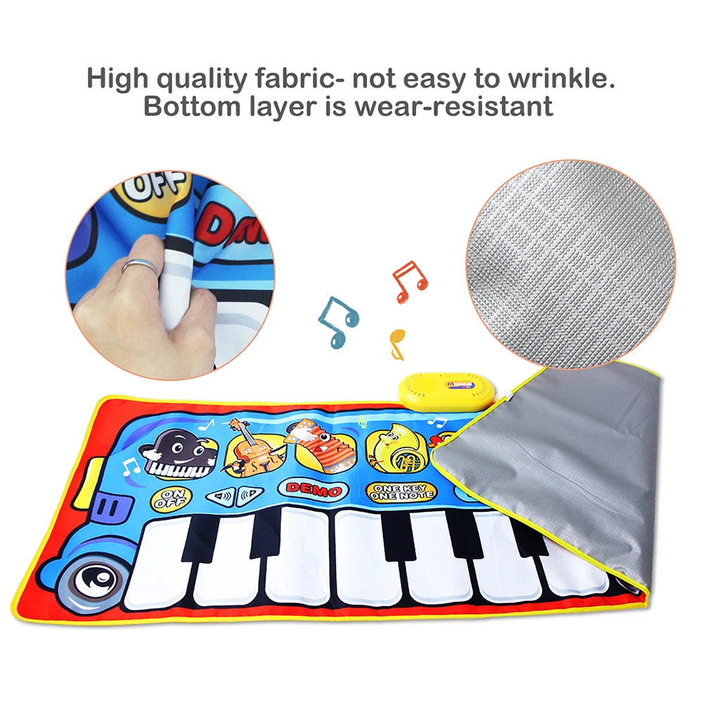 Cartoon Musical Mat Keyboard Piano &ndash; Educational and Interactive Play for Kids