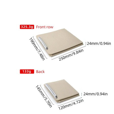 Car Center Console Sliding Cover 39870905 for Volvo S80 V70 XC70 Cup Holder Roller Shutter Cover by InterCyprus Trading Ltd