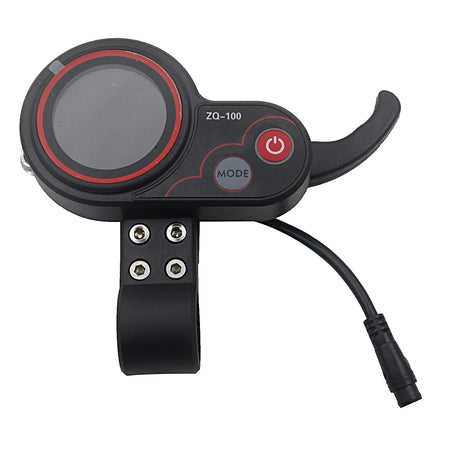 ZQ-100 LCD Display with Locking Instrument for 36V-60V Electric Scooters