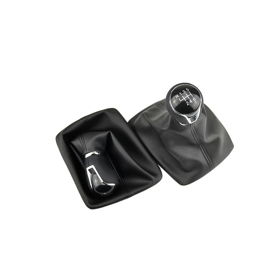Perilla de cambio de marcha y cubierta de bota para Seat León MK3 ST 5 6 velocidades