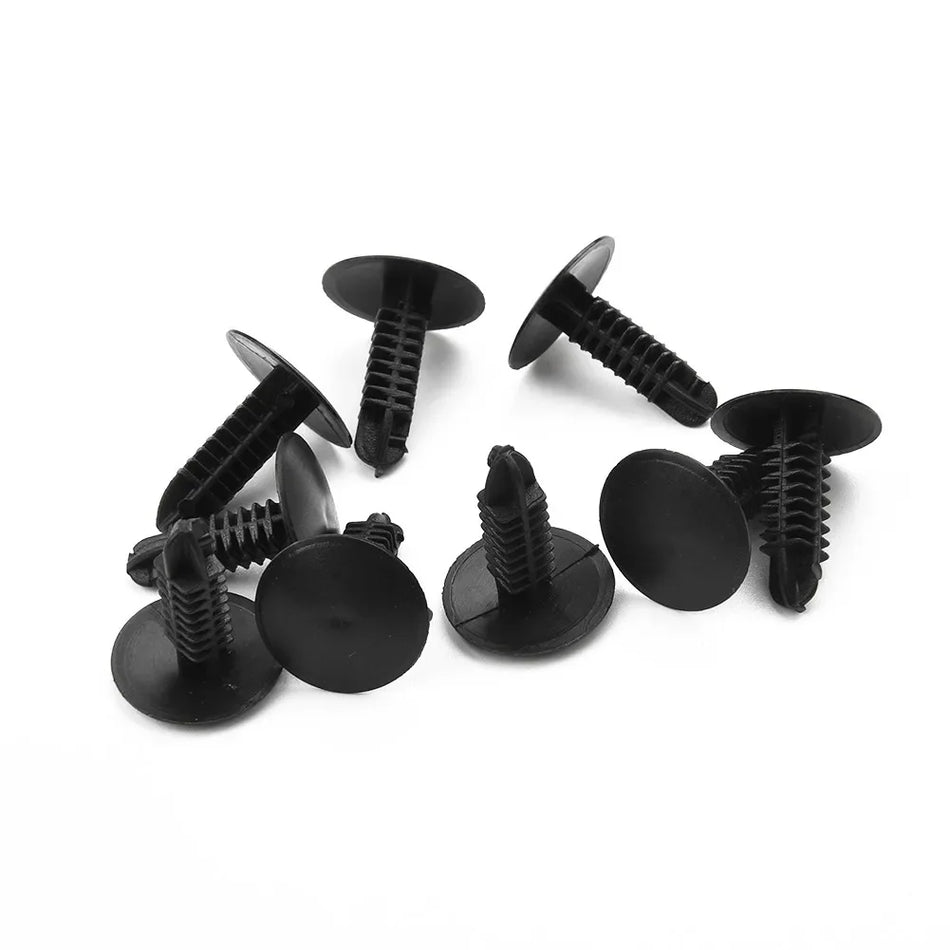 Rivetti per paraurti auto NightKist, clip in plastica 4x5x12mm
