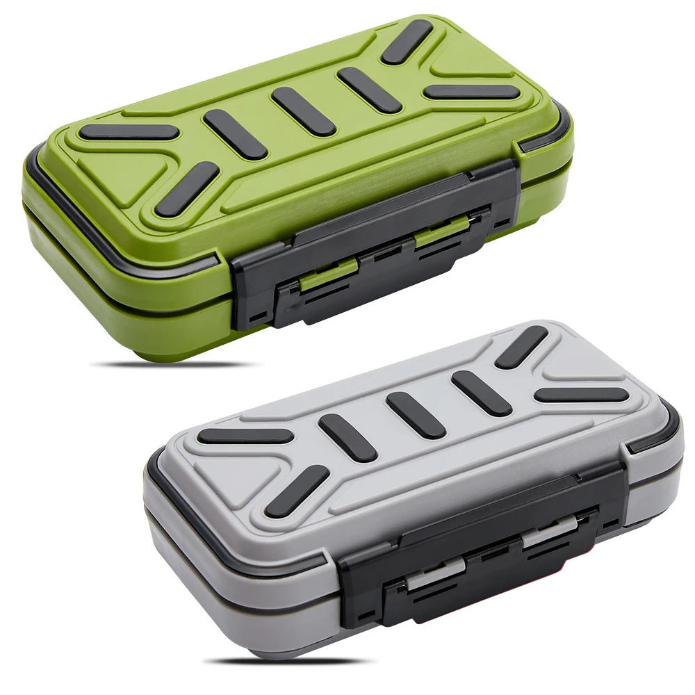 Multifunctional Travel Pill Organizer and Medicine Storage Container with Adjustable Lattice and Waterproof Design Gray and  Green / CHINA