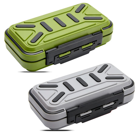 Multifunctional Travel Pill Organizer and Medicine Storage Container with Adjustable Lattice and Waterproof Design Gray and  Green / CHINA