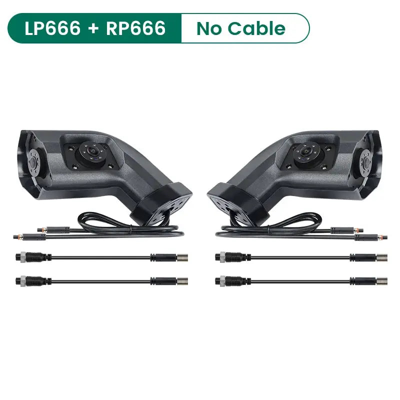 GreenYi New Smart Blind Spot Radar BSD Alarm System Left/Right Long Arm Electronic Mirror Side Camera Dual Lens For Truck Bus by InterCyprus Trading Ltd
