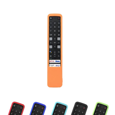 Silicone Protective Silicone Case for TCL TV Remote RC901V FMRD/FMR1/FMR8 Washable Shockproof Skin-Friendly Remote Cover by InterCyprus Trading Ltd