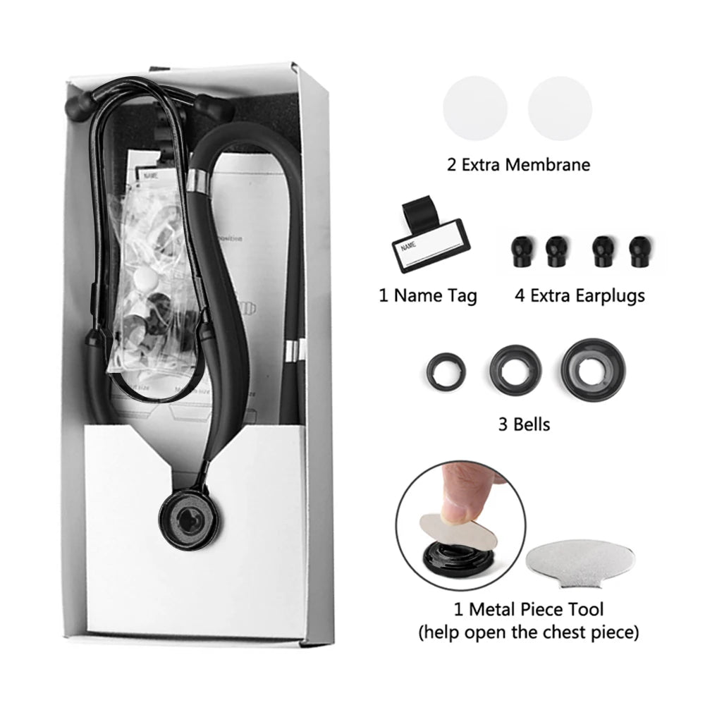 Double Auscultation Head Stethoscope - Professional Grade