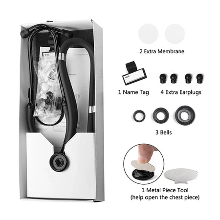 Double Auscultation Head Stethoscope - Professional Grade