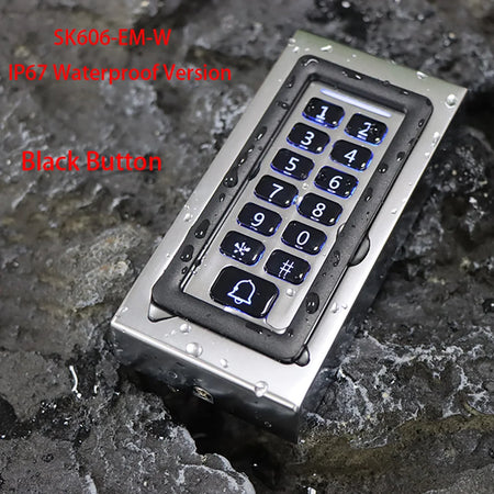 S601EM-W &ndash; Backlight RFID Reader 1000 Users IP65 Waterproof SK606-EM-W black