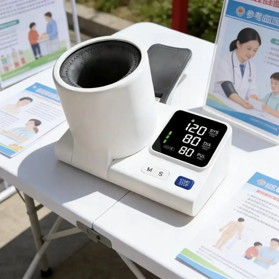 Monitor de Pressão Arterial Automático de Alta Precisão, Medidor Digital de PA para Clínica