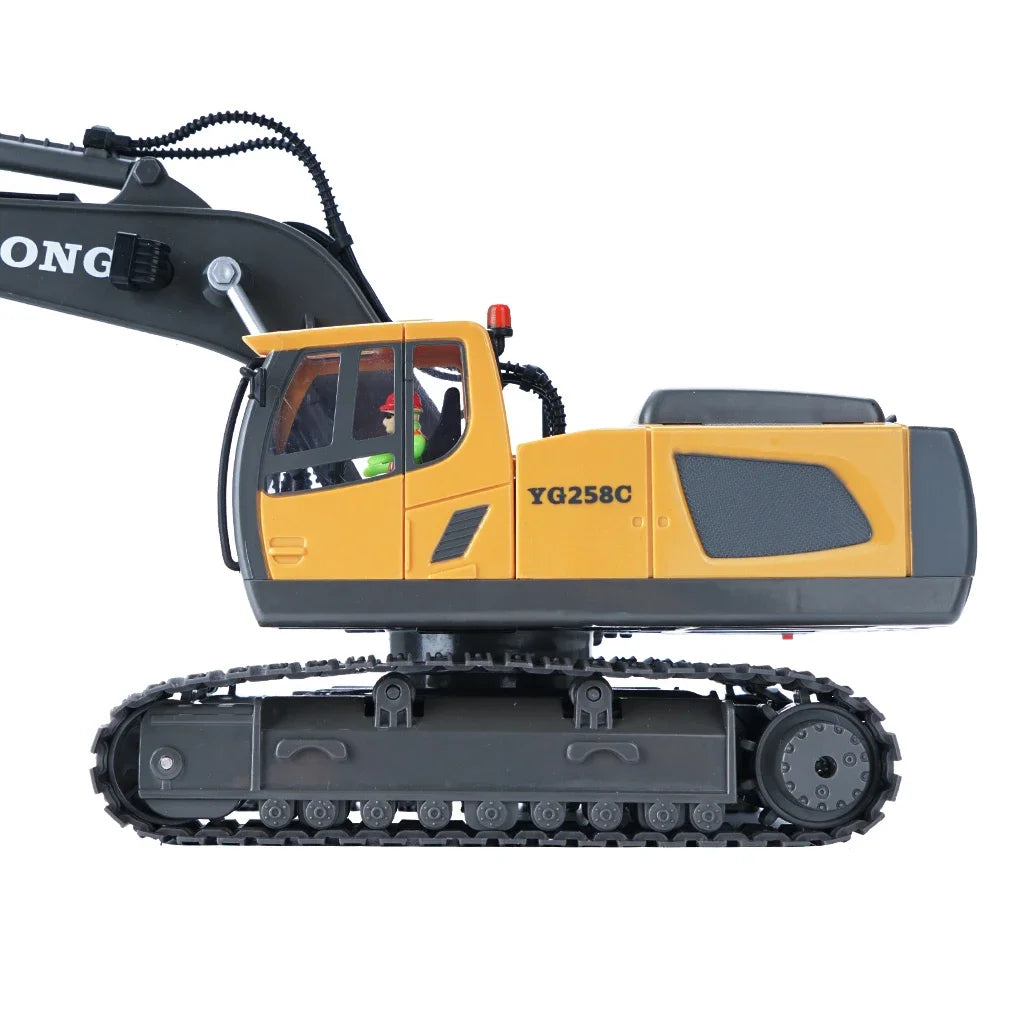 RC Excavator 1/20 Alloy &ndash; Lighted Remote Vehicle Toy