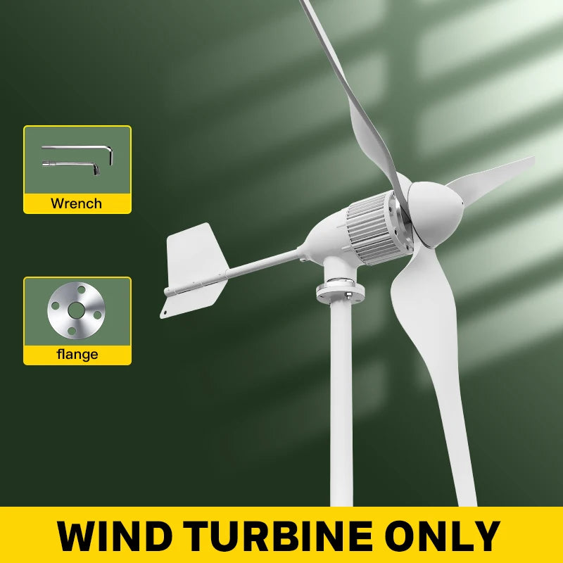 SMARAAD 6000W Off-Grid Wind Turbine Generator with MPPT Controller 6KW Wind Turbine / CHINA / 12V