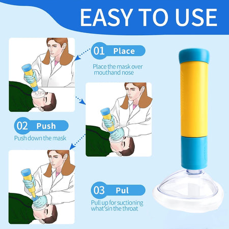 First Aid Kit Choking Device &ndash; Dual Size Rescue For Ages