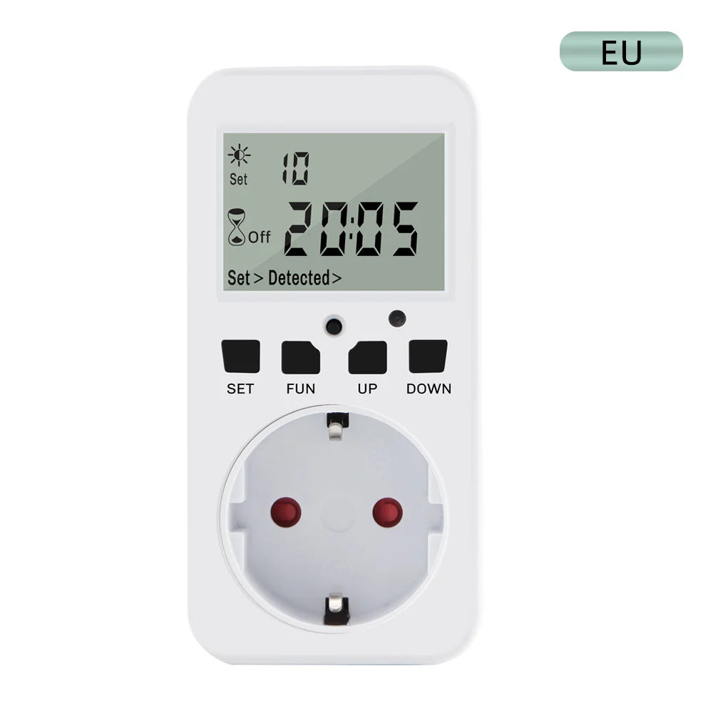 TM08 Multifunctional Timer Socket &ndash; Programmable Countdown EU Plug