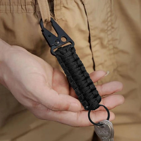 Paracord Keychain Ring Survival Kit &ndash; Eight Color Options