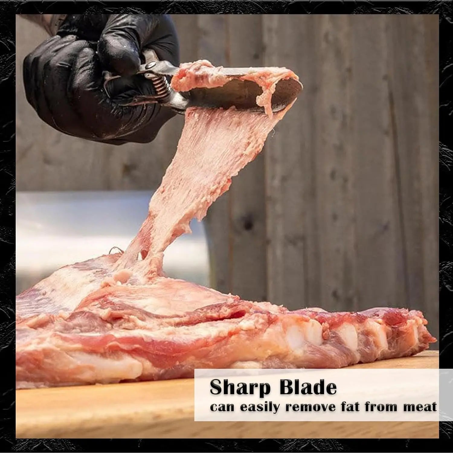 BBQ Rib Membrane Remover Stainless Steel Kit &ndash; Easy Prep