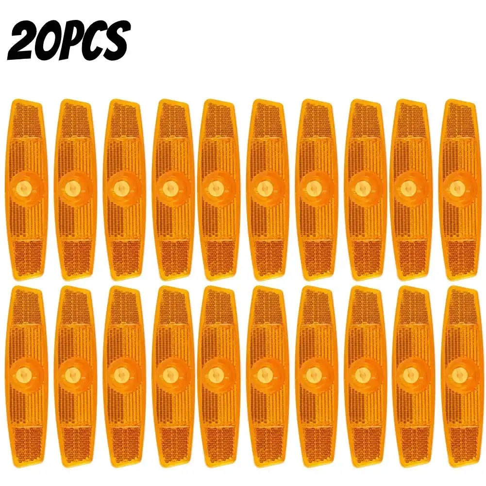 4 Pack Fish Shaped Bike Spoke Reflectors For Wheel Rim 20PCS 1
