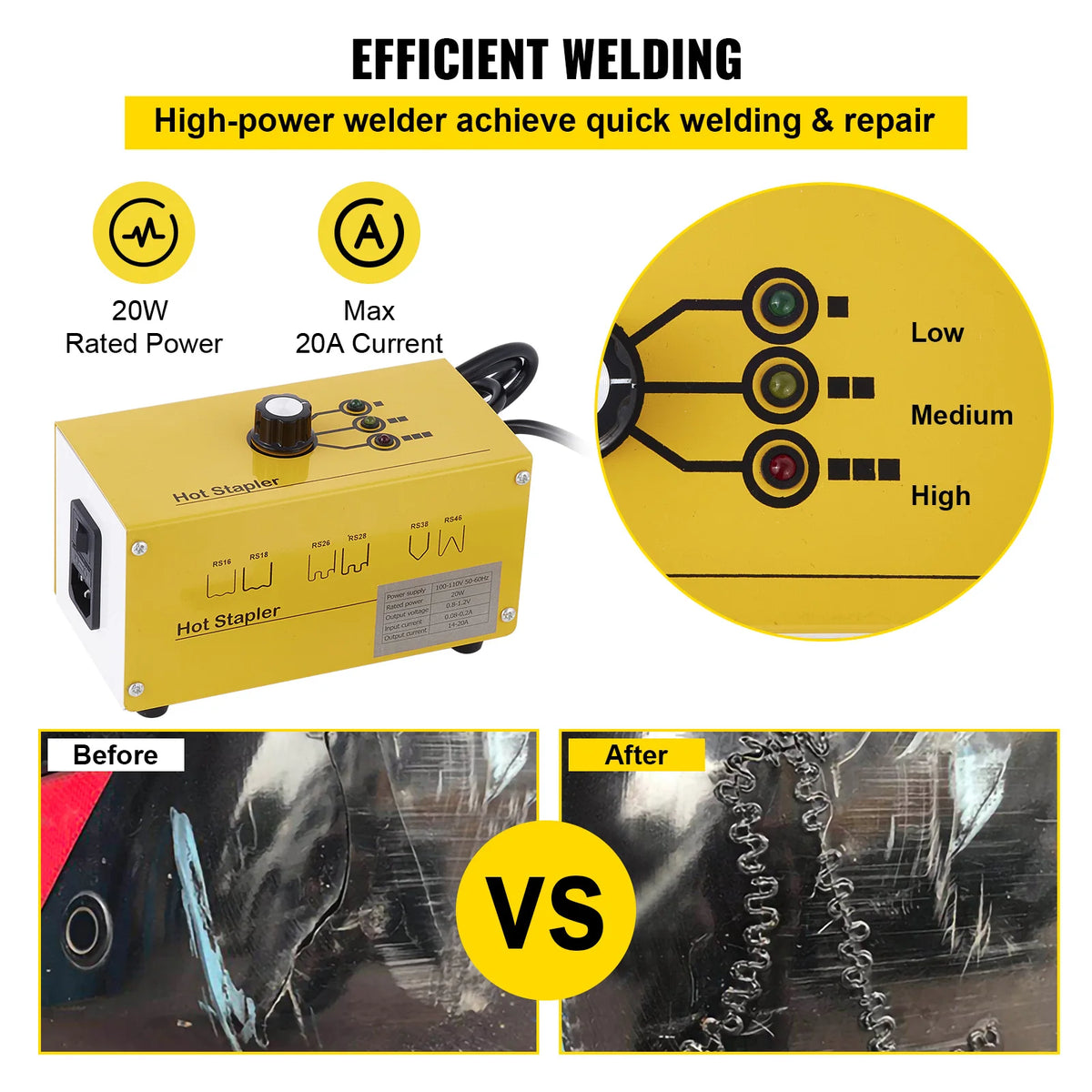 SucceBuy Plastic Hot Joint Repair Kit &ndash; Quick Welding Fix