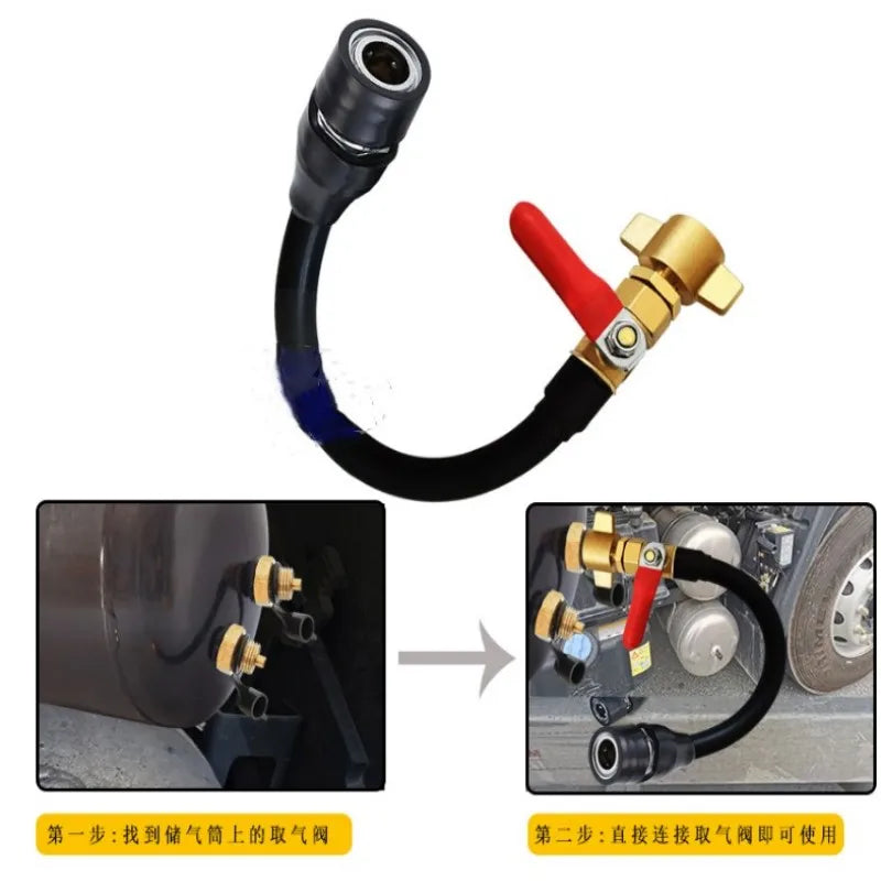 Plastic Air Intake Connection Pipe for Gas Storage Tank Truck