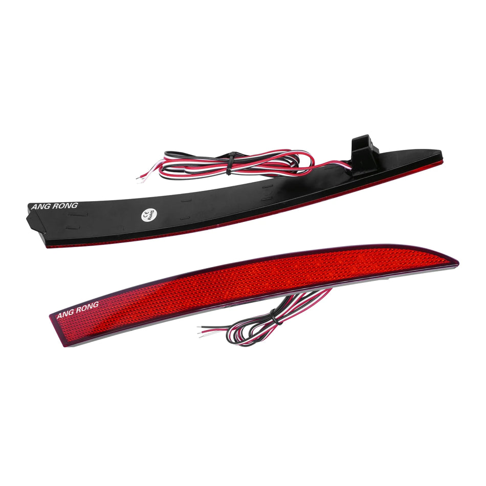 Zadní nárazník Červené LED brzdové světlo pár pro Seat Ibiza IV 6J 2008-2012 Zadní světla