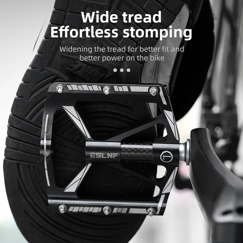 ESLNF Ultralight MTB Pedal With Three Bearings, Aluminum Alloy