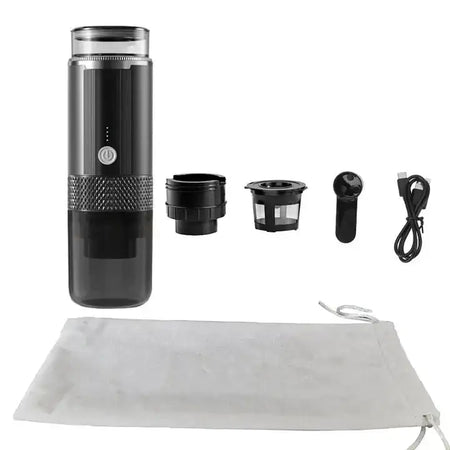 Wireless Espresso Machine Travel Coffee Maker Camping Black / spain