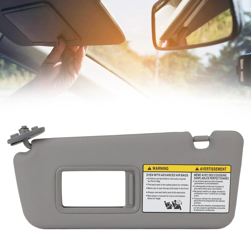 Front Sun Visor Panel With Makeup Mirror For RAV4 2004 2005 7432042420B0