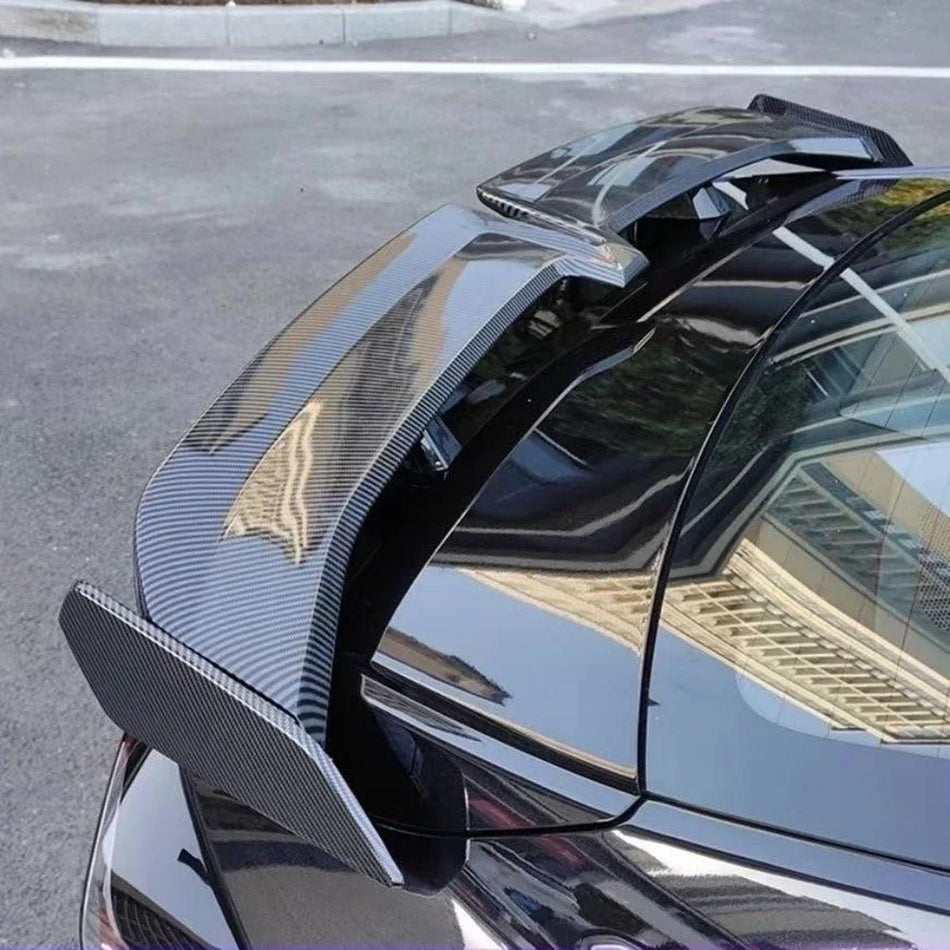 Alerón Trasero de Coche para Evitar Colisiones, Diseño de Gaviota No Perforado