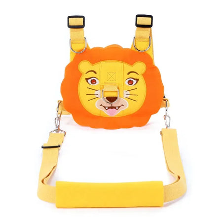 360&deg; Rotatable Anti-Lost Wrist Link Toddler Leash - Safety Harness for Outdoor Adventures Yellow Lion