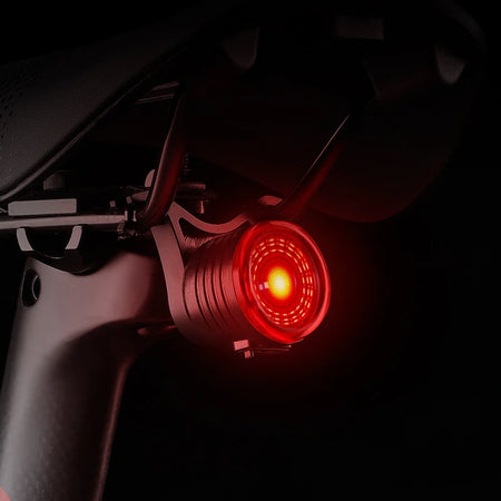 WEST BIKING Smart Brake Sensing Bike Tail Light with Type-C Charging