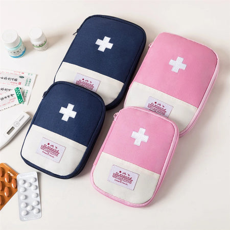 2PCS Mini Medicine Bag &ndash; Cute First Aid Kit Organizer