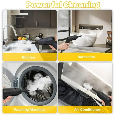 2500W Handheld Steam Cleaner High Pressure Car Kitchen