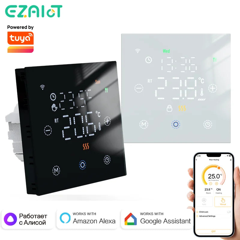Tuya Smart Thermostat &ndash; WiFi Remote Temperature Control