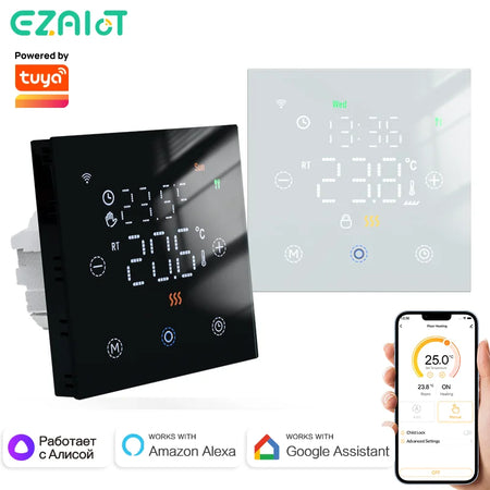 Tuya Smart Thermostat &ndash; WiFi Remote Temperature Control
