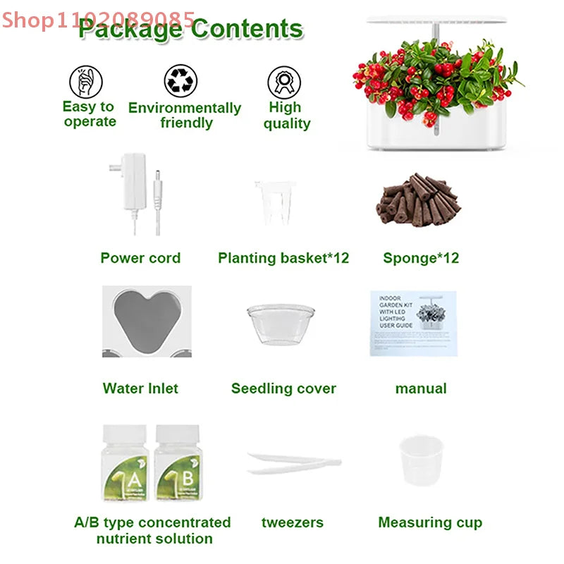 Intelligent Hydroponic Growing System &ndash; Auto Timer Light
