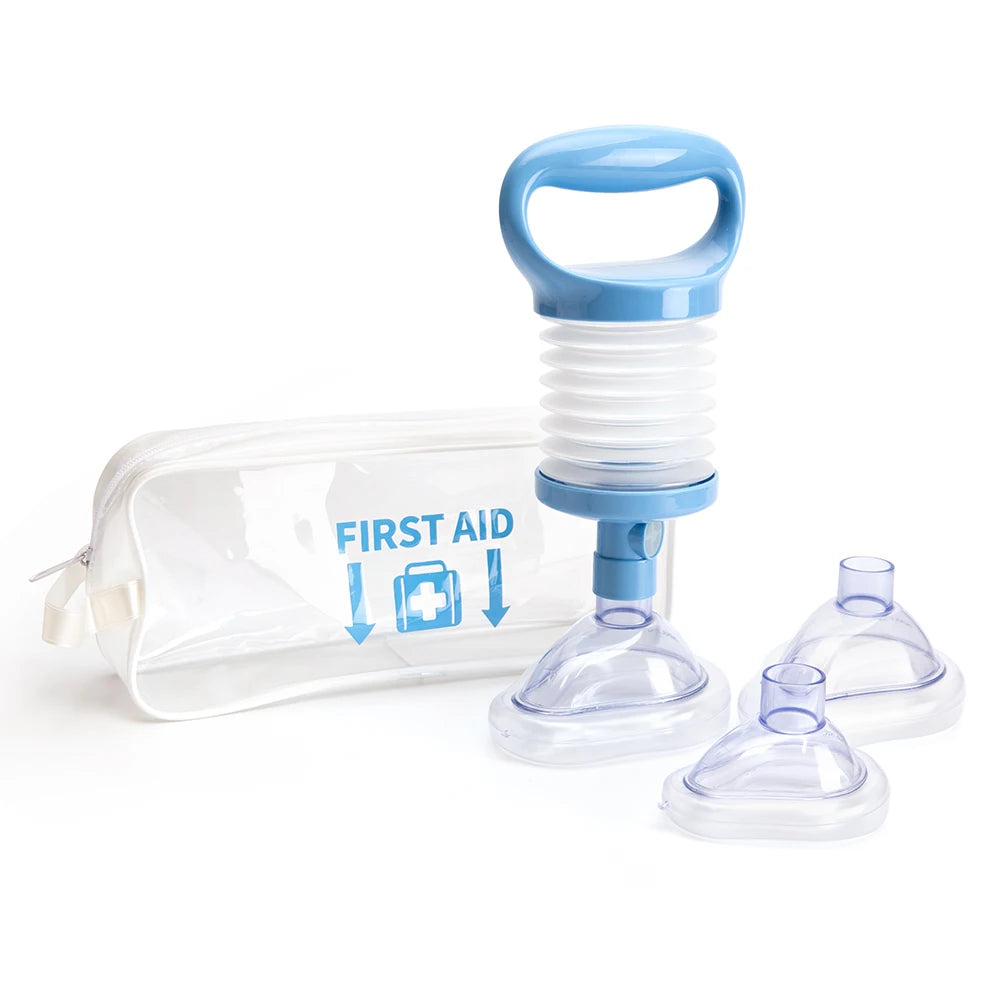 Portable Choking Rescue Device First Aid Kit &ndash; Auto CPR Manually
