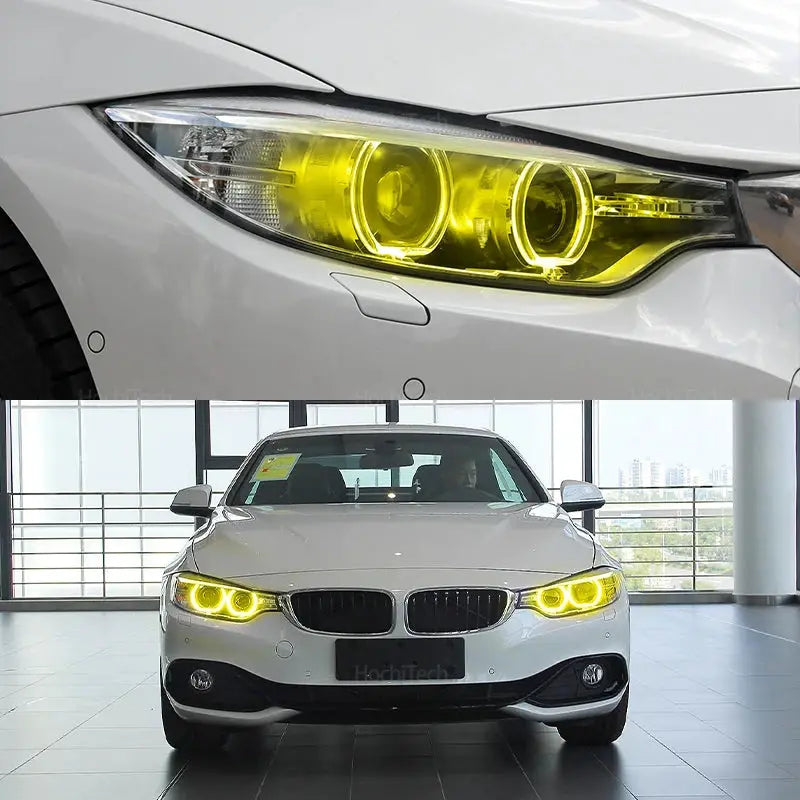 Yellow Daytime DRL Light Driving LED Angel Eye Maker Light Diode Board Chip for BMW 4 Series F32 F33 F36 Pre-LCI 2014-2017 by InterCyprus Trading Ltd