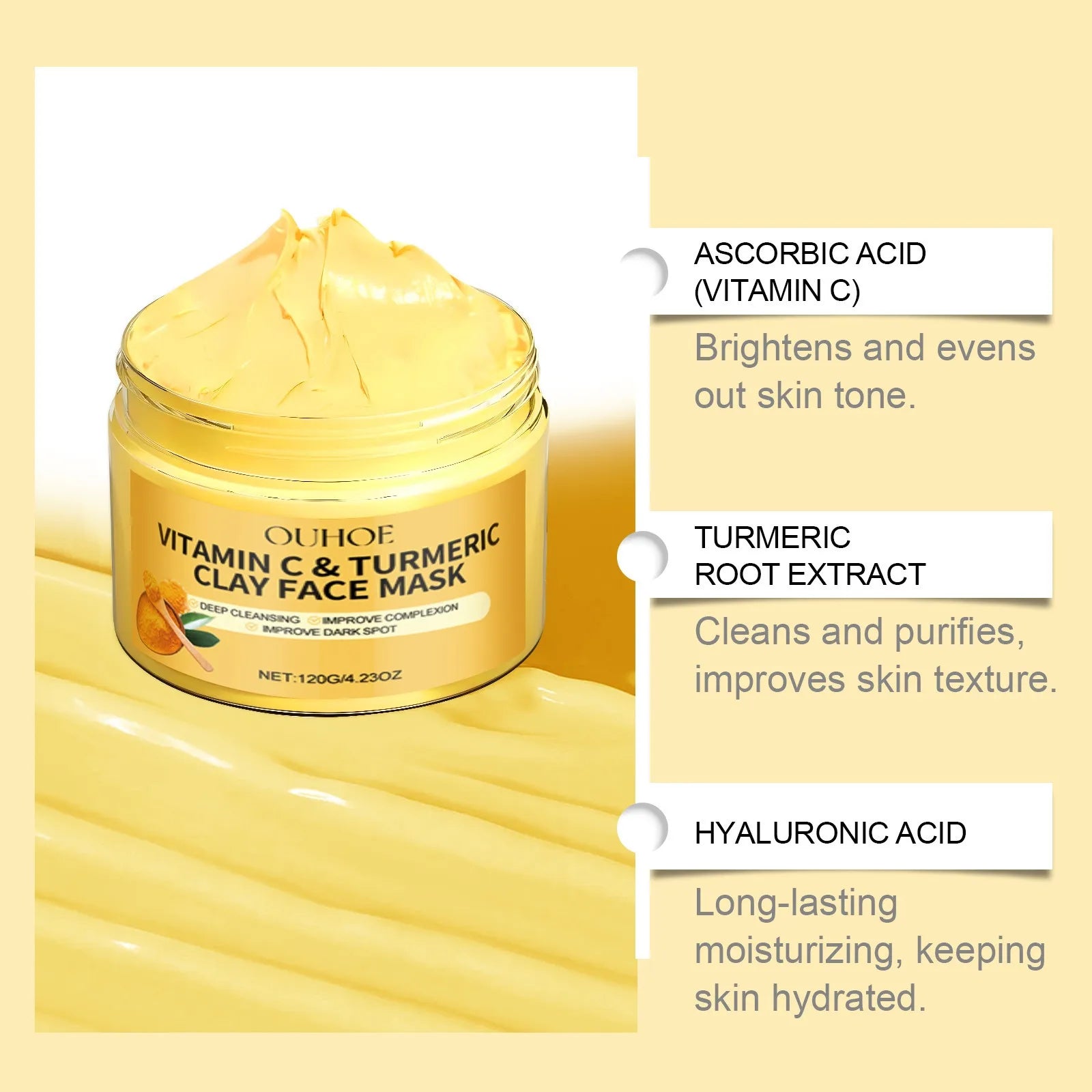Vitamin C &amp; Turmeric Facial Mask