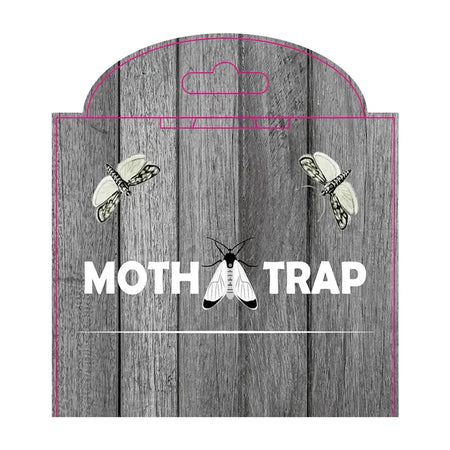 5Pcs Moth Pheromone Traps For Closet Pantry Kitchen Clothes Wood Grain