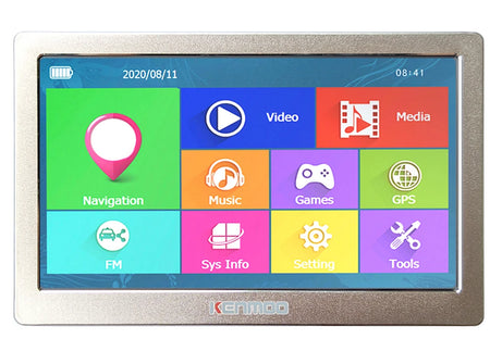 KKENMO 700T &ndash; 7 Inch HD Display with Lifetime Maps Updates