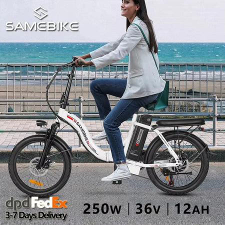 Samebike CY20 Folding Electric Bike &ndash; Removable Battery