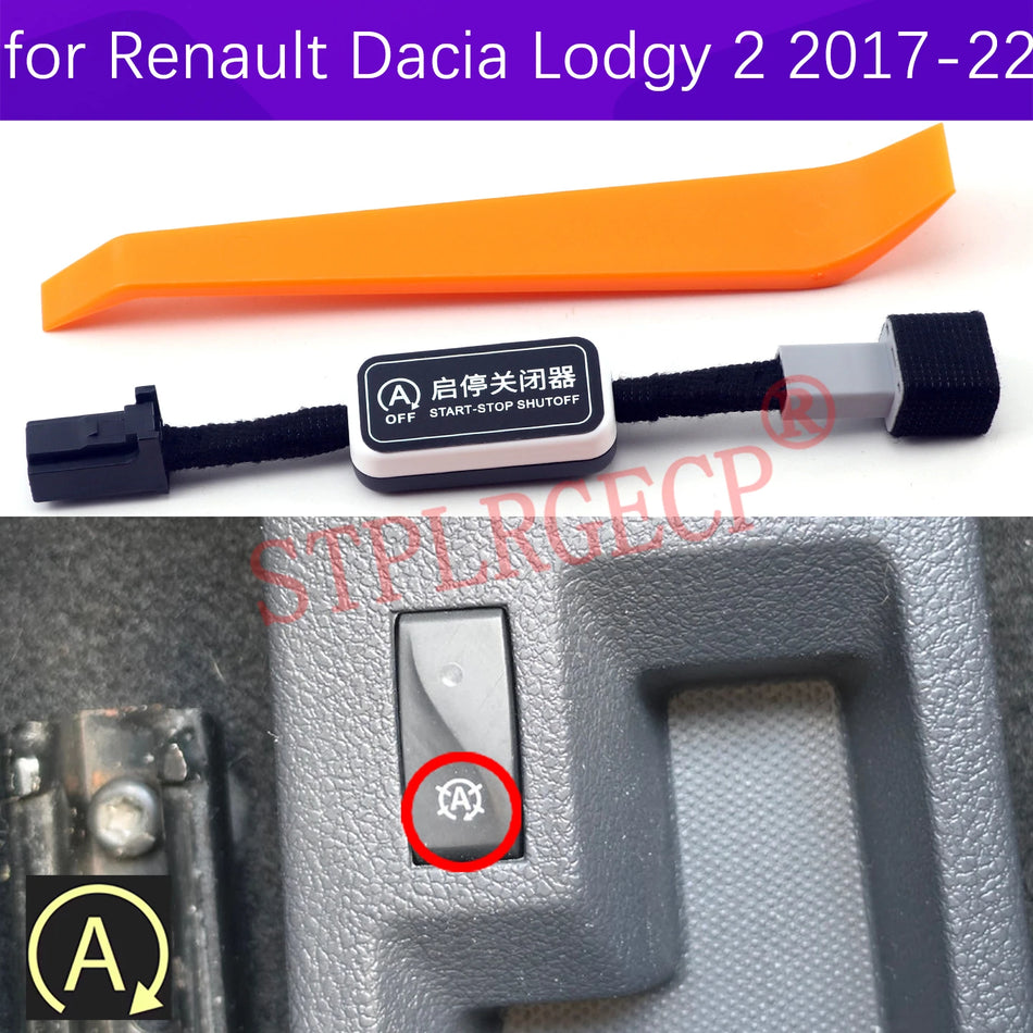 Κουμπί Απενεργοποίησης Auto Start Stop για Renault Dacia Lodgy 2 2017-2022