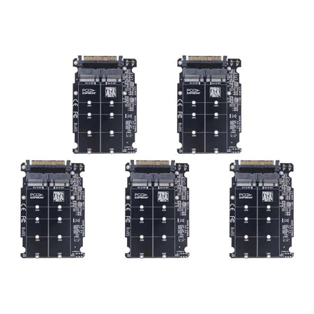 M.2 NVMe SATA To U.2 PCIe Adapter 2 In 1 NGFF SFF8639 5pcs Adapter Card