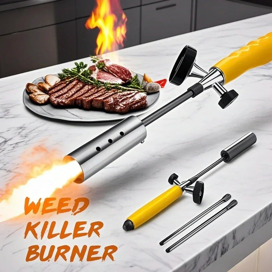 Outdoor Butane Burner Torch For Camping, Gas Burner, Blowtorch, Kitchen Igniter